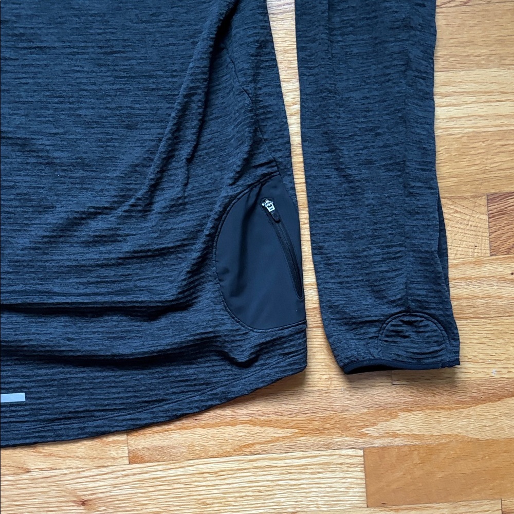 Nike Running Men's Dark Gray Long Sleeve Dry Fit XL - Picture 4 of 4
